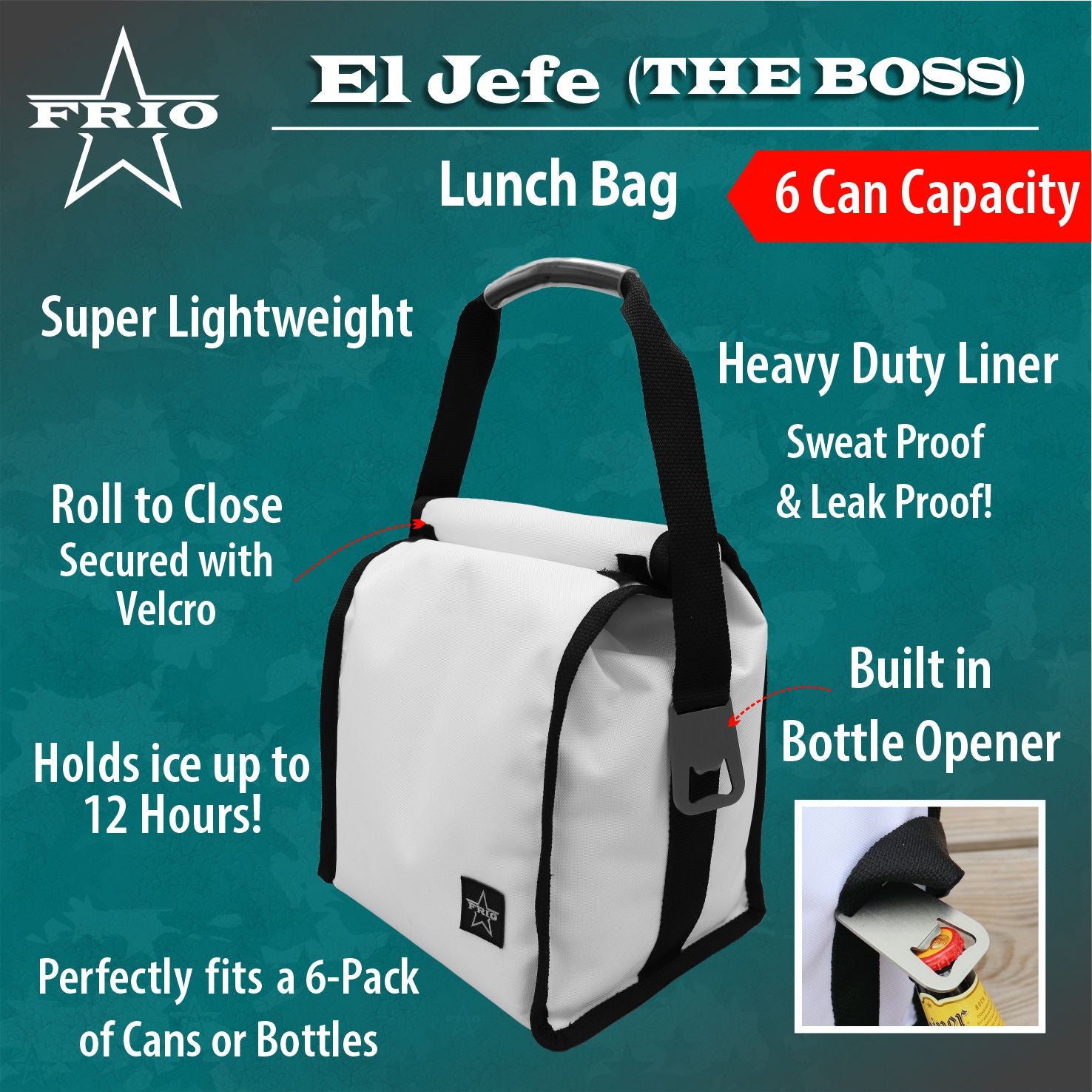 El Jefe (The Boss) Lunch Bag