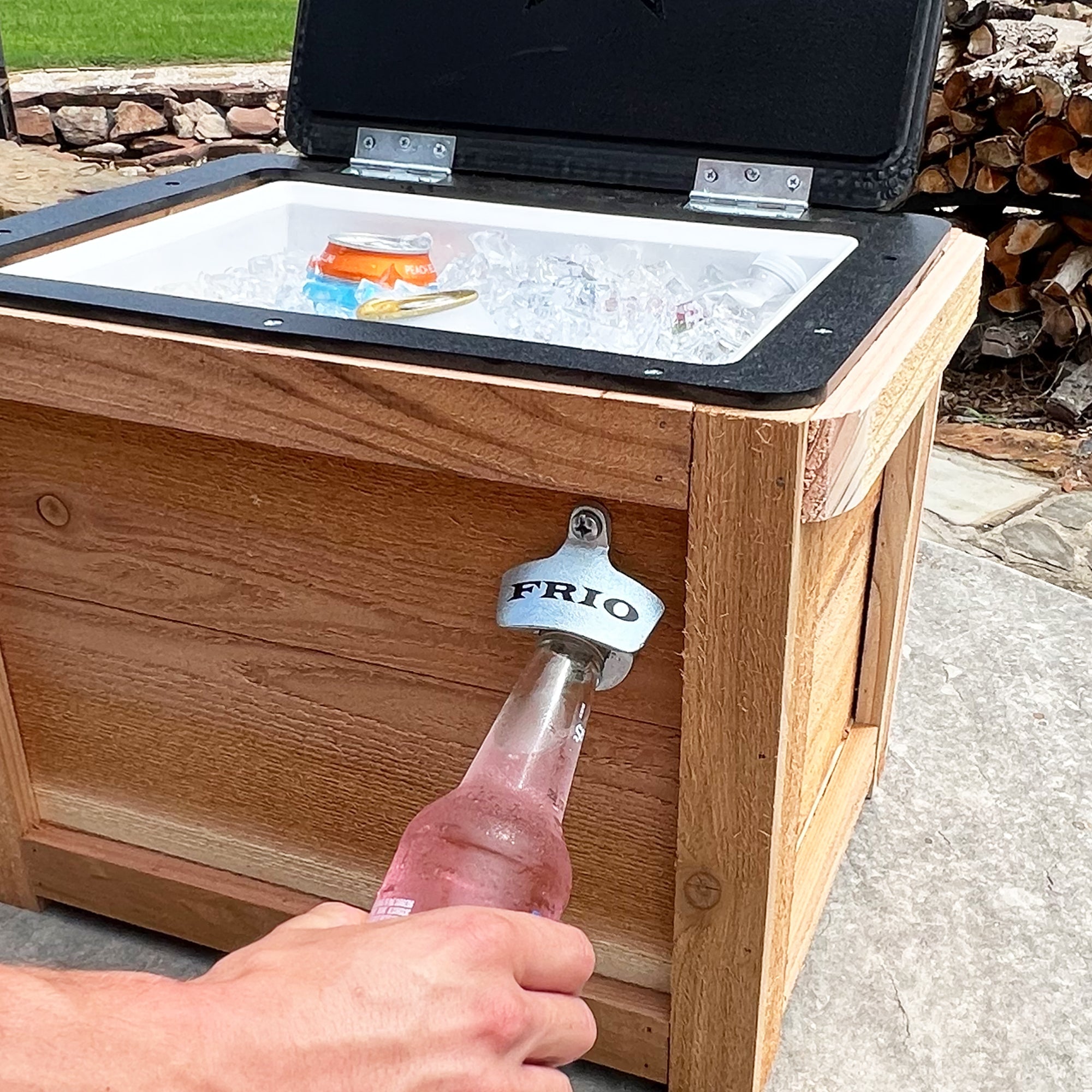 Cedar 24 Can Cooler