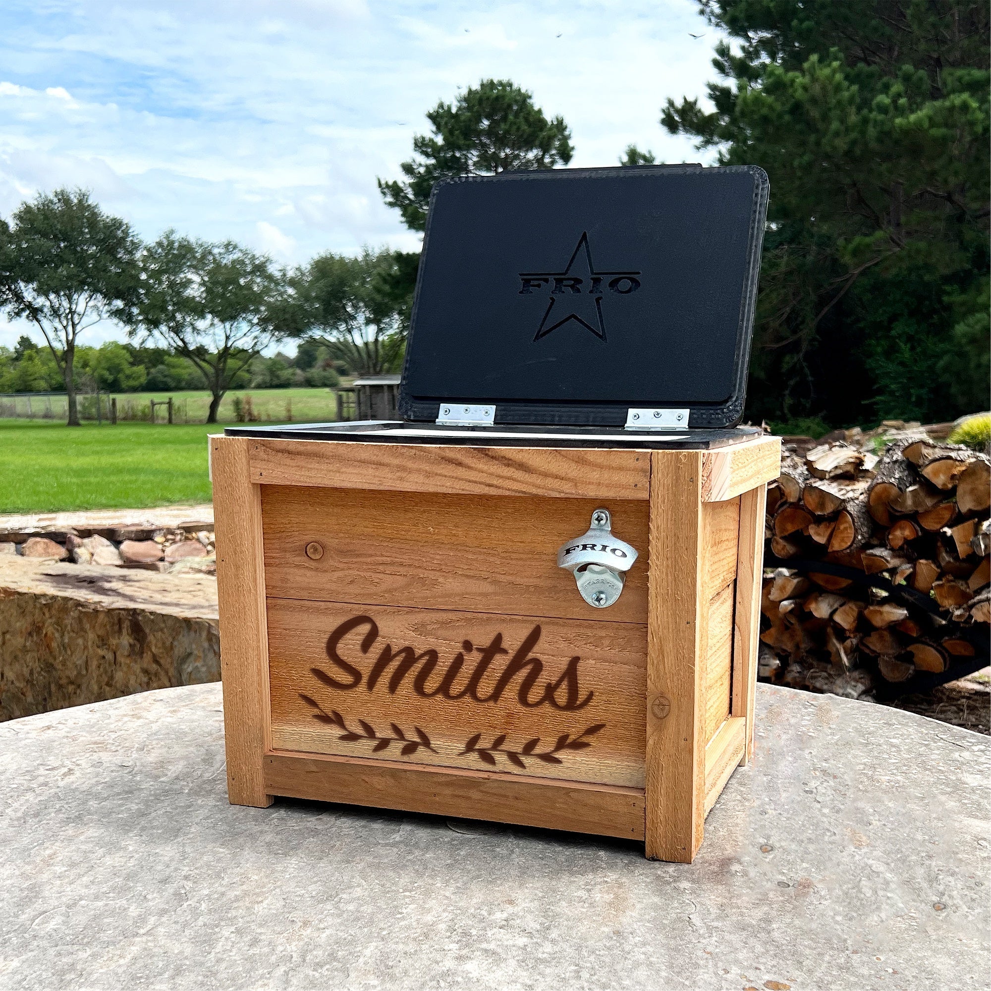 Cedar 24 Can Cooler