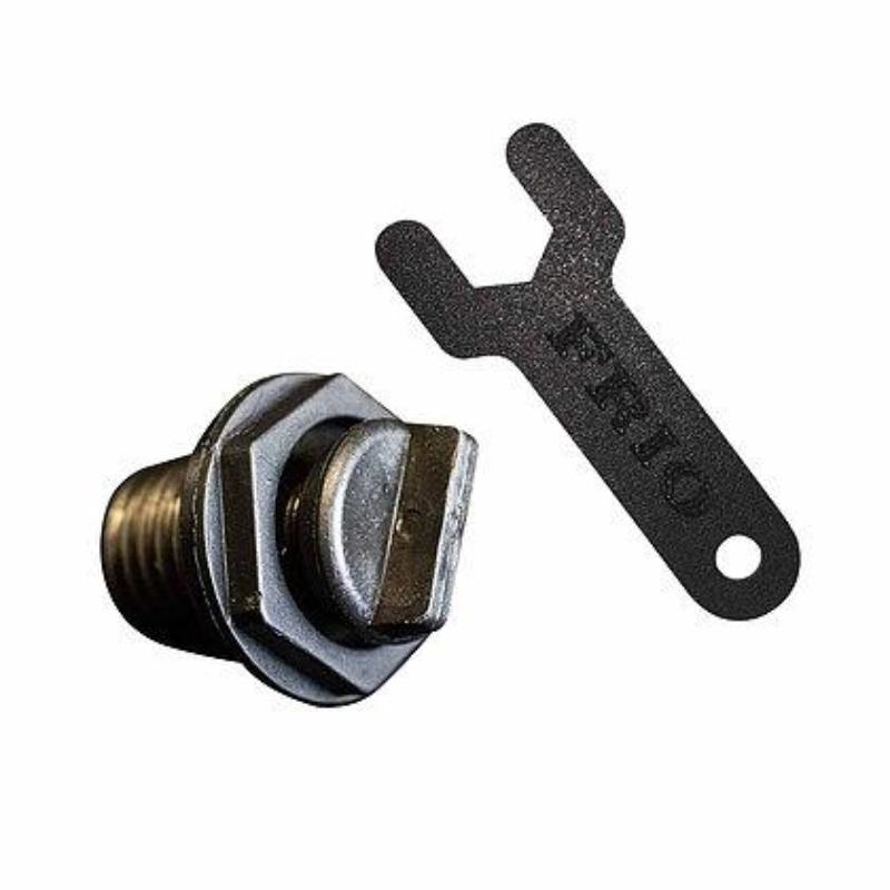 Frio Molded Drain Plug with Drain Plug Wrench - Frio Ice Chests