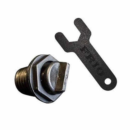 Frio Molded Drain Plug with Drain Plug Wrench - Frio Ice Chests